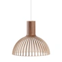 Secto - Victo Small 4251 Hanglamp, Ø 45 x H 39 cm, notenhout