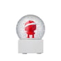 Hoptimist - Santa Sneeuwbol, small, rood