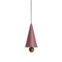 Petite Friture - Cherry LED hanglamp S, bruin rood
