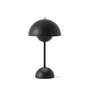 & Tradition - Flowerpot Accutafellamp VP9 met magnetische oplaadkabel, mat, zwart