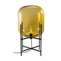 Pulpo - Oda Lamp, medium, amber/zwarte voet