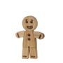 boyhood - Gingerbread Man Houten figuur, klein, natuurlijk eiken