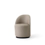 Audo - Tearoom Side Chair, draaikoppeling, wit ( Safire 004)