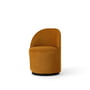 Audo - Tearoom Side Chair, draaischarnier, bruin ( Champion 041)