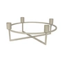 HANA - 4Flames Kandelaar, rond / licht beige