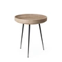 Mater - Bowl Table medium, Ø 46 x H 52 cm, licht (Coffee Waste Edition)