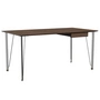 Fritz Hansen - FH3605 Bureau incl. lade, chroom / noten gelakt