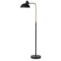 Fritz Hansen - KAISER idell 6580-F Luxus Staande lamp, mat zwart / messing