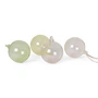 Ferm Living - Glass Baubles kerstboom ballen, groot, veelkleurig licht (set van 4)