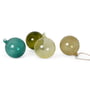 ferm Living - Glass Baubles kerstballen, groot, veelkleurig donker (set van 4)