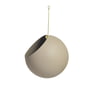 AYTM - Globe Hangende bloempot, Ø 17 cm, taupe