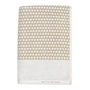 Mette Ditmer - Grid Badhanddoek 70 x 140 cm, zand / off-white