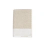 Mette Ditmer - Grid Gastendoek 38 x 60 cm, zand / off-white (set van 2)