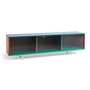 HAY - Colour Cabinet L met glazen deuren, 180 x 51 cm, meerkleurig (vrijstaand)
