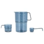 Rosti - Mensura Maatbeker set, dusty blue (3 stuks)