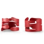 Alessi - Barkring Servettenhouder, rood (set van 2)