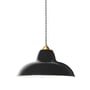 Anglepoise - Original 1227 Midi Wide Messing hanglamp, Ø 40 cm, jet black