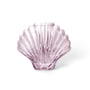 Doiy - Seashell Vaas, roze / transparant