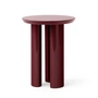 & Tradition - Tung tafel JA3, Ø 38 x 48 cm, bordeaux rood