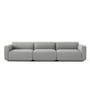 & Tradition - Develius Sofa, configuratie D, grijs (Hallingdal 130)