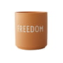 Design Letters - AJ Favourite Porseleinen mok, Freedom / oranje