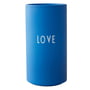 Design Letters - AJ Favourite Porseleinen vaas, Love / kobaltblauw