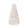 Broste Copenhagen - Pulp Decoratieve kerstboom, H 30 cm, wit