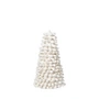 Broste Copenhagen - Pulp Decoratieve kerstboom, H 21 cm, wit