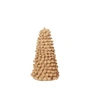 Broste Copenhagen - Pulp Decoratieve kerstboom, H 21 cm, bruin