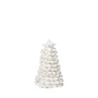 Broste Copenhagen - Pulp Decoratieve kerstboom, H 16 cm, wit