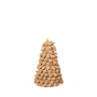 Broste Copenhagen - Pulp Decoratieve dennenboom, H 16 cm, bruin
