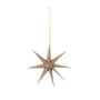 Broste Copenhagen - Christmas Star Decoratieve hanger, Ø 15 cm, natuurlijk bruin
