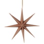 Broste Copenhagen - Christmas Star Decoratieve hanger, Ø 50 cm, indian tan