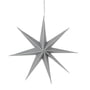Broste Copenhagen - Christmas Star Decoratieve hanger, Ø 50 cm, zilver