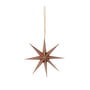 Broste Copenhagen - Christmas Star Decoratieve hanger, Ø 15 cm, indian tan