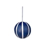 Broste Copenhagen - Sphere Kerstbal, Ø 12 cm, intens blauw