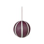 Broste Copenhagen - Sphere kerstbal, Ø 12 cm, braambessenwijn