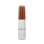 Broste Copenhagen - Tapers gedompelde kaars, Ø 1,2 cm, terracotta (set van 10)