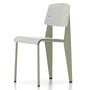 Vitra - Prouvé Standard SP Chair , Gris Vermeer (glad) / warmgrijs, viltglijders (harde vloer)