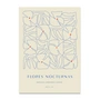 Paper Collective - Flores Nocturnas 01 Poster, 50 x 70 cm