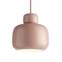 Woud Stone - Hanglamp Ø 16 cm, stoffig roze