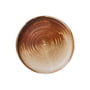HKliving - Chef Ceramics diep bord, Ø 19,3 cm, rustic cream/brown