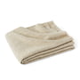 Hay - Mono wollen deken, 130 x 180 cm, crème gemêleerd