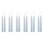 Hay - Mini Koloniale kaarsen, h 14 cm, lichtblauw (set van 12)