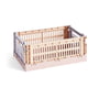 Hay - Colour Crate Mix mand S, 26,5 x 17 cm, powder, recycled