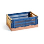 Hay - Colour Crate Mix mand S, 26,5 x 17 cm, dark blue, recycled