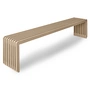HKliving - Slatted Bank 160 cm, zand