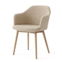 & Tradition - Rely HW79 Fauteuil, frame eiken / beige (Karakorum 003)