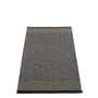 Pappelina - Edit tapijt, 70 x 120 cm, black / charcoal / granit metallic
