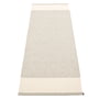 Pappelina - Edit tapijt, 70 x 200 cm, linen / vanilla / stone metallic